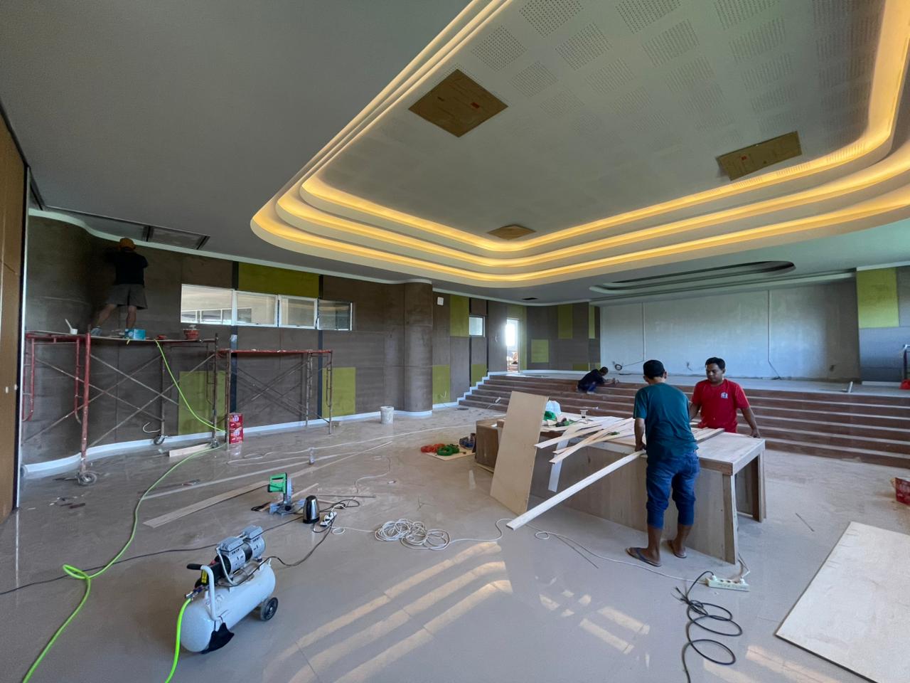 Padded Wall Panel Aula / Auditorium TK ABA Semesta