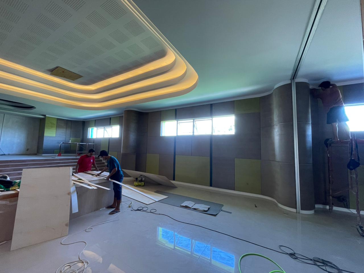 Padded Wall Panel Aula / Auditorium TK ABA Semesta
