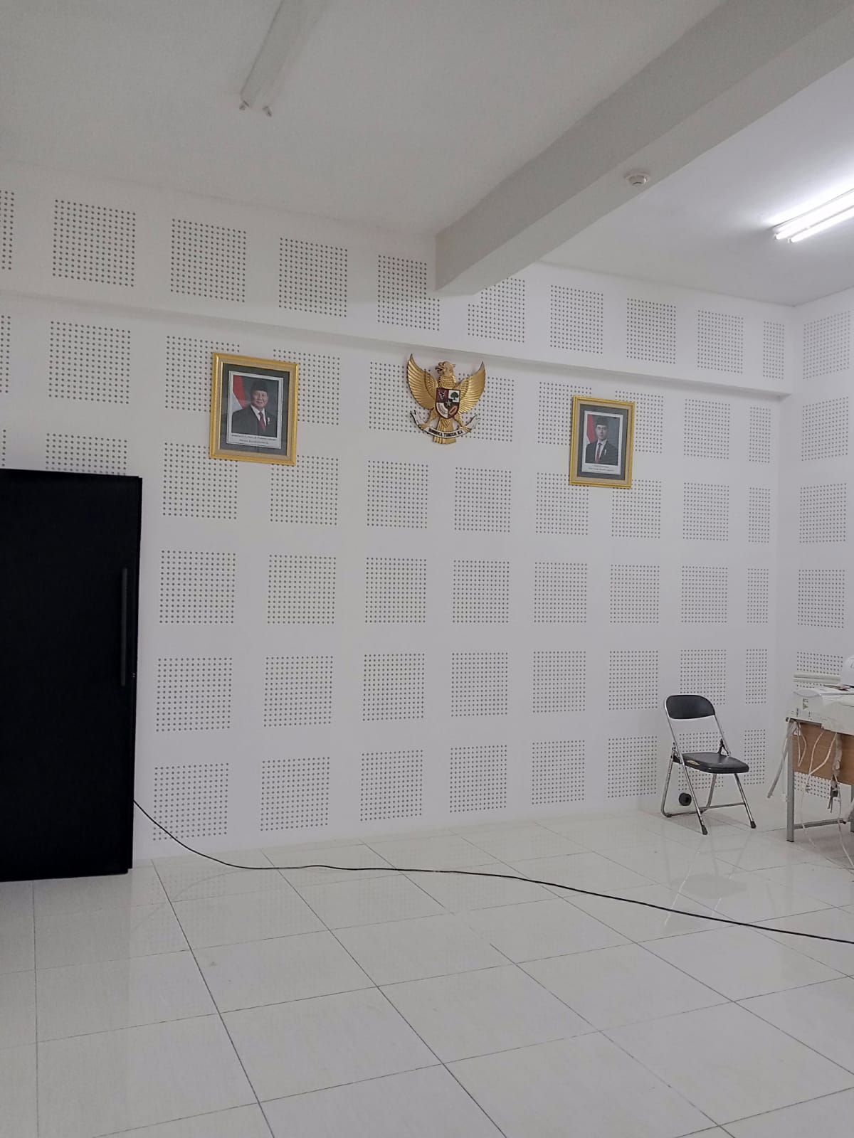 Pembuatan Studio Musik Lenteng Jakarta (Perforated Gypsum)