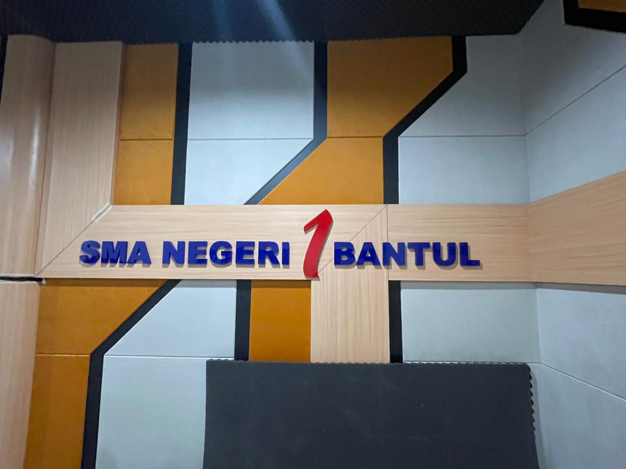 Studio Podcast SMAN 1 Bantul