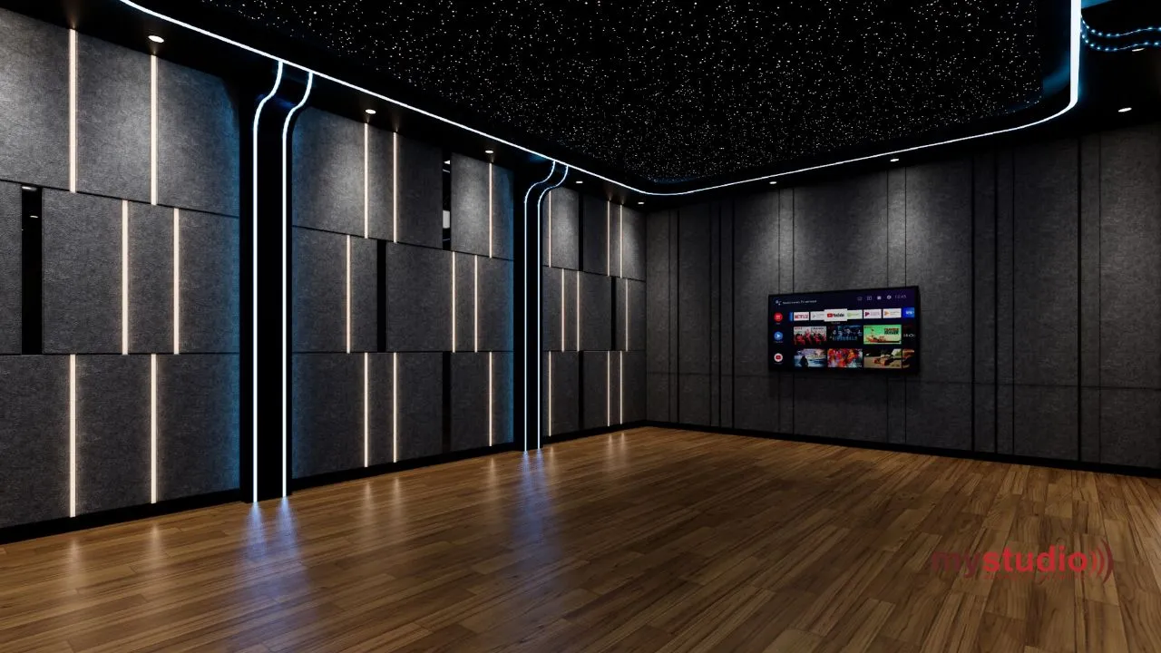 Desain Hometheater Bapak Fredy Pekanbaru Riau