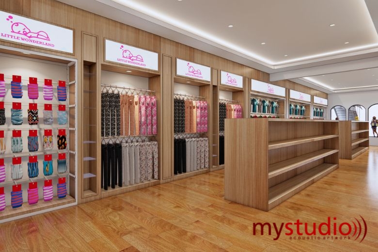 Desain Interior Baby Spa Little Wonderland Kalimantan 