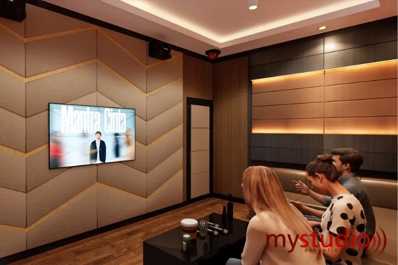 Desain Karaoke Room Bapak Petrus | Jasa Pembuatan Karaoke Room Jakarta