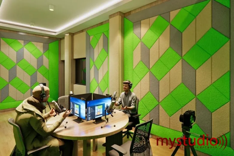 Desain Studio Podcast Sanata Dharma Yogyakarta