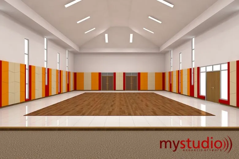 Ruang Aula BPKP Yogyakarta | Interior Akustik Ruang Aula
