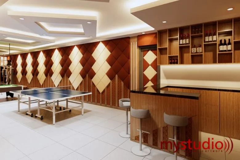 Ruang Entertaiment Bapak Cahyono Bekasi