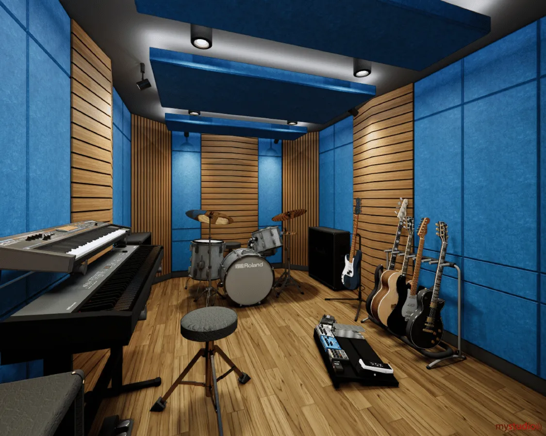 Studio Musik Blues Algean Bapak Santoso Jakarta