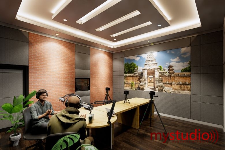 Studio Podcast Dinas Pariwisata Bantul | Jasa Pembuatan Studio Podcast